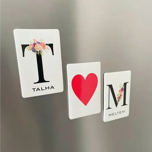 2 Adet Harf + Kalp Süper Fiyat - 59,90 TL